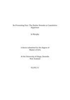 Re-Presenting Fear: The Slasher Remake as Cumulative Hypertext