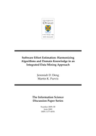 Software effort estimation: Harmonizing algorithms and domain knowledge in an integrated data mining approach