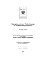 Hyperglycaemia and the dental pulp: So what about angiogenesis?