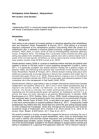 Implementing ADOC in community-based rehabilitation services in New Zealand for adults with stroke: a participatory action research study
