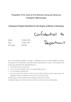 Properties of the value at risk estimate using the historical simulation methodology