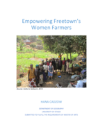 Empowering Freetown's Women Farmers