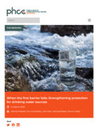 When the first barrier fails: Strengthening protection for drinking water sources