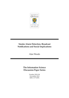 Smoke alarm detection, broadcast notifications and social implications