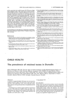 The Prevalence And Treatment Of Retained Testes