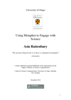 Using Metaphor to Engage with Science