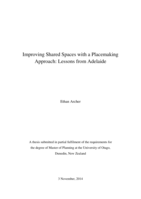Improving shared spaces with a placemaking approach: Lessons from Adelaide