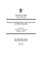 Planning and matchmaking in a multi-agent system for software integration