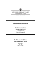 Assessing prediction systems