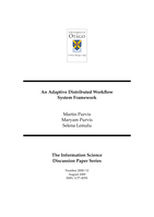 An adaptive distributed workflow system framework