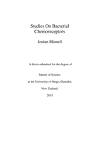Studies On Bacterial Chemoreceptors