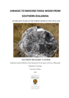 Jurassic to Miocene fossil wood from southern Zealandia: 180 million years of the forest biome in New Zealand