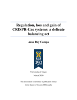 Regulation, loss and gain of CRISPR-Cas systems: a delicate balancing act