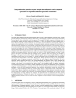 Using molecular genetics to gain insight into allopatric and sympatric speciation of topshells and their parasitic trematodes