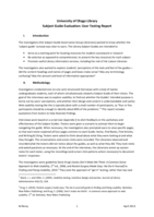 University of Otago Library Subject Guide Evaluation: User Testing Report