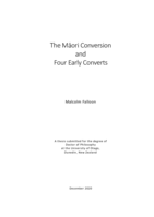 The Māori conversion and four early converts