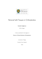 Perioral soft-tissues in orthodontics