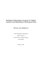 Intelligent information systems for online analysis and modelling of biological data