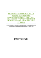 The lived experience of rural Tuvaluans navigating the Aotearoa New Zealand healthcare system.