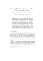 Integrating expectation monitoring into Jason: A case study using Second Life