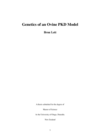Genetics of an Ovine PKD Model
