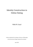 Identity construction in online dating