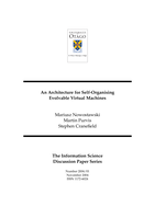 An architecture for self-organising evolvable virtual machines