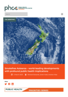 Smokefree Aotearoa – world-leading developments with profound public health implications