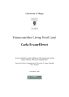 Tuatara and their Living Fossil Label