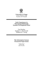 Early experiences in measuring multimedia systems development effort