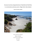 Structural controls and geochemistry of hydrothermal fluid flow in an exhumed accretionary prism, Otago Schist, New Zealand
