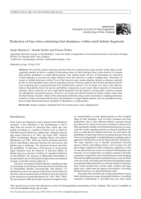 Reduction of bias when estimating bird abundance within small habitat fragments