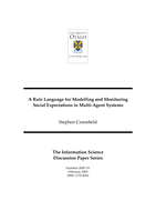 A rule language for modelling and monitoring social expectations in multi-agent systems