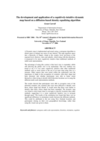 The development and application of a cognitively-intuitive dynamic map based on a diffusion-based density equalizing algorithm