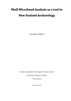 Shell Microband Analysis as a Tool in New Zealand Archaeology