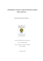 Optimising Patient Care by Individualising Drug Dosage