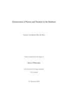 Constructions of Nature and Tensions in the Outdoors