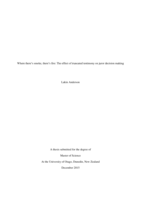 Where there’s smoke, there’s fire: The effect of truncated testimony on juror decision making