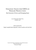 Strategic Issues for GMOs in Primary Production: Key Economic Drivers and Emerging Issues