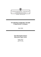 Investigating complexities through computational techniques