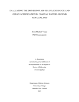 Evaluating the drivers of air-sea CO2 exchange and ocean acidification in coastal waters around New Zealand