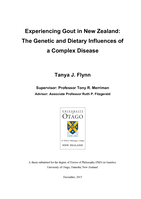 Experiencing Gout in New Zealand: The Genetic and Dietary Influences of a Complex Disease.