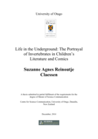 Life in the Underground: The Portrayal of Invertebrates in Children's Literature and Comics