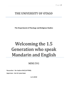 Welcoming the 1.5 Generation who speak Mandarin and English