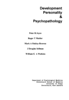 Behaviour problems in New Zealand children