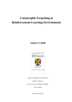 Catastrophic Forgetting in Reinforcement-Learning Environments