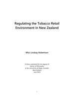 Regulating the Tobacco Retail Environment in New Zealand