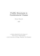 Prolific structures in combinatorial classes