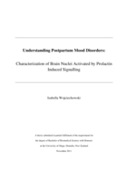 Understanding Postpartum Mood Disorders: Characterization of Brain Nuclei Activated by Prolactin Induced Signalling