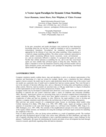 A vector-agent paradigm for dynamic urban modelling